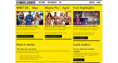 Desktop Screenshot of fitnessevents.com